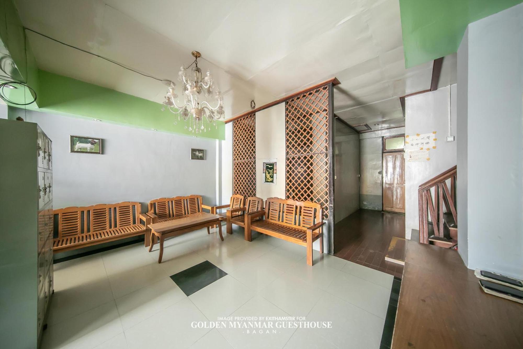 Golden Myanmar Guest House Bagan Exterior foto